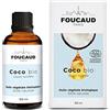 FOUCAUD | Olio Vegetale di Cocco | Cocos Nucifera | BIOLOGICO | 100% Naturale | Protettivo | Nutre la Fibra Capillare | 50 ml | Marca Francese Nata nel 1946