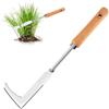 Shyllin Estirpatore Erbacce Manuale 30cm, Sarchiatore Manuale Manico Lungo, Sarchiatore Erbacce Orto, Giardinaggio Attrezzi, Diserbante Totale Potente in Grado di Pulire Erbacce nelle Fessure