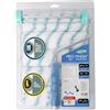 Axus Décor Pro-Finish - Kit rullo da pittore, colore: Blu