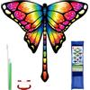 Vspek Aquiloni Farfalla per Bambini e Adulti - 41x47Inch Linea Singola, Grande Beach Kite con Stringa, Coda Lunga