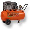 Italyco Compressore aria a cinghia long life 100L 3HP ITALYCO KP 100/3 230V 350l 10bar