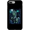 Spooky Unicorn Apparel Co Custodia per iPhone 7 Plus/8 Plus Halloween Spaventoso Spettrale Zombie Unicorno Design