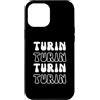 Retro Favorite Europe City Apparel Gifts Custodia per iPhone 15 Plus Torino Italia - Souvenir vacanze Groovy City