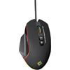 NOVA GAMING - TAURUS - Mouse Gamer cablato - Sensore ottico ultra preciso - DPI regolabile tra 1200 e 7200, RGB, 13 animazioni LED, 7 pulsanti, bordi antiscivolo, cavo intrecciato resistente da 1,5 m