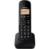 Panasonic KX-TGB610SPB Telefono Senza Fili Digitale, Unità Base e 1 Cuffie, Identificatore E Blocco Chiamate, Volume Migliorato del Ricevitore, Resistente agli Urti, Schermo LCD, Nero