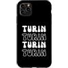 Retro Favorite Europe City Apparel Gifts Custodia per iPhone 11 Pro Max Torino Italia - Souvenir vacanze Groovy City