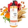 B.O.T cosmetic & wellness VITA OIL - Olio Professionale per il Trattamento della Pelle: Azione Idratante, Riparatrice, Cicatrizzante e Anti Smagliature (Gravidanza), Combatte la Flaccidità dell'87% (Vitamine A ed E) - 200 ml
