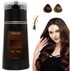 DENESTUP Shampoo per La Tintura Dei Capelli, Formulazione Botanica per La Tintura Dei Capelli Senza Danni Ai Capelli Senza Candeggina, Shampoo per La Tintura Dei Capelli (Marrone scuro)