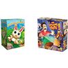 GOLIATH Set di 2 giochi: Acchiappa Coniglio + Non Svegliare Papa - Giochi da Tavolo, Azione, Abilità e Velocità per Bambini - Nuovo Set Giochi - Gioca con la Famiglia o gli Amici - 2+ giocatori - 5+