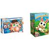 GOLIATH Set di 2 giochi: Gastone Testone + Acchiappa Coniglio - Giochi da Tavolo, Azione, Abilità e Velocità per Bambini - Nuovo Set Giochi - Gioca con la Famiglia o gli Amici - 2+ giocatori - 5+