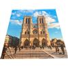 LARA MORADA - Telo Copritutto, Gran Foulard per Divano/Letto, Telo Copritutto in Cotone 100%, Made in Italy, Stampa Digitale, Misura Matrimoniale 240x270 cm, 4k Art Photo, Notre Dame