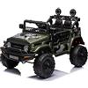 Tecnobike Shop Auto Macchina Elettrica per Bambini Jeep Toyota Fj Cruiser Ride-On12V Telecomando Luci e Suoni (Verde Militare)