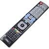 vhbw telecomando multifunzione compatibile con LG 39LA620S, 39LN5400, 42LA6130, 42LA620S home theatre televisore DVD Hi-Fi