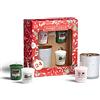 Yankee Candle set regalo | 3 candele votive profumate e 1 portacandele | Collezione Countdown to Christmas