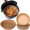 Carta Forno per Friggitrice ad Aria 50 pz, 16x16 cm