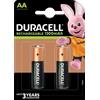 Duracell AA - Batteria Ricaricabile 1300 mAh Rechargeable