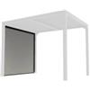 Habrita Tenda accessoria con binario per pergola bioclimatica da esterno per2430bi, 220x220 cm