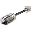 Intellinet Plug Telefonico RJ10 Antiattorcigliamento per Cornetta Cavo 30mm