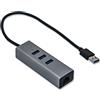 i-tec Metal U3METALG3HUB hub di interfaccia USB 3.0 (3.1 Gen 1) Type-A 5000 Mbit/s Grigio