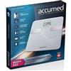 ACCUMED BILANCIA DIGITALE PESAPERSONE BODYFAT CON RILEVAZIONE COMPOSIZIONE CORPOREA