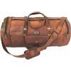 Fatto a mano Borsa 30" in pelle viaggio palestra weekend pernottamento famiglia bagaglio a...
