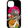 Disney 100 Nightmare Before Christmas Halloween Jack & Sally Custodia per iPhone 15