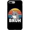 Bruh Animals Boys Girls Men Women Tees a Custodia per iPhone 7 Plus/8 Plus Retro Narvalo Unicorno Dei Mari Bruh Divertente Detto Meme