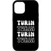 Retro Favorite Europe City Apparel Gifts Custodia per iPhone 15 Torino Italia - Souvenir vacanze Groovy City