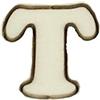 Lettera T in legno 2 cm