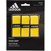 Adidas Pádel OV - Set overgrip, Colore Giallo, Taglia Unica