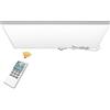 byecold Riscaldamento a infrarossi, montaggio a soffitto con termostato, telecomando 660 Watt, riscaldamento a soffitto, riscaldamento a infrarossi, piastra riscaldante, pannello riscaldante,