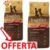 Together Dog Adult Medium Large Manzo - Offerta [PREZZO A CONFEZIONE] Quantità Minima 2, Sacco Da 12 Kg
