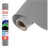 Siser® Stripflock PRO Grey , 30cm x 0,5mt, Vinile Termotrasferibile Termoadesivo Floccato per la Personalizzazione dei Tessuti, Abbigliamento e Accessori, Hobby Creativi, Facile da Tagliare