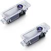 Gmili 2 pezzi Luci 3D Llluminazione Portiera Auto Logo, Kit Luci LED Logo Proiettori Auto Compatibile con Mini R50/R52/R53/R55/R56/R57/R58/R59/R60/R61 Paceman/F54 Clubman/F60 Countryman/F55/F56/F57