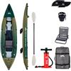 AQUA MARINA Kayak AQUA MARINA CALIBER 13'1 - kayak gonfiabile da pesca - opzione: 1x pagaia
