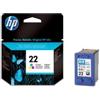 HP Inc C9352AE - HP 22 CARTUCCIA TRICROMIA [5 ML]