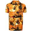 KIKLO Camicia da uomo hawaiana STAG Beach Hawaii Aloha Party Summer Holiday Fancy Shirt Beach Palm, O Bp, XL