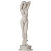 BeautifulGreekStatues Scultura Statua di Afrodite in alabastro Nuda Donna Femmina Sexy Nuda 9,84 25 cm