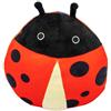 Joy Toy- Coccinella supermorbidone in Peluche Spandex 20 cm, Colore colorato, 20501
