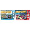GOLIATH Crazy Race - Set di 2 giochi: Domino Express Track Creator + Amazing Looping - Gioco di costruzioni - Corse di domino - Diventa il re della cascata - Per giocare da solo, con la famiglia o gli amici -