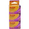 KODAK Confezione da 3 pellicole in oro 200 GB135-36, confezione verticale