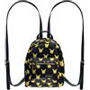 Pokémon Pikachu Donna Mini zaino nero/giallo poliuretano, poliestere