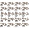 New Marine LOXX - Set di 20 viti filettate M5 x 22