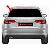 Solarplexius Tendine parasole auto per AUDI A3 SPORTBACK 2013-2020 Lunotto Pannelli oscuranti pretagliati per finestrini, Protezione contro sole e calore senza pellicole o colla, Testato TÜV