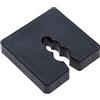 Keple Spessori d'imballaggio piatti per il fai da te - Cuneo distanziatore per livellare, distanziare piastrelle, porte, finestre, installazione - (Confezione da 25) 50x50x10mm in plastica con codice colore