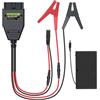 KAISAL Car Memory Saver Cable 12V Cavo di Alimentazione di Emergenza per la Sostituzione della Batteria per Evitare la Perdita di Dati Cavo di Collegamento OBD II ECU
