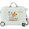 Enso Play All Day Valigia per bambini, realizzata in ABS, ruote doppie a rotazione multidirezionale, molteplici modi per usarlo, blu, 50x38x20 cms, Valigia per bambini