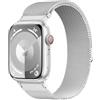 AMSKY Originale Loop Maglia Milanese Compatibile con Cinturino Apple Watch 44 mm 40mm 46mm 41 mm 45mm 42mm 38mm 49mm, Magnetico Metallo Acciaio per iWatch Se Ultra Series 10 9 8 7 6 5 4 3 2 1