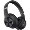 DOQAUS Cuffie Wireless Bluetooth Over Ear, [fino a 90 ore] Cuffie senza filo con 3 modalità EQ, HiFi Stereo Pieghevole con Microfono, morbidi cuscinetti auricolari per iPhone/ipad/Android/Laptop Nero
