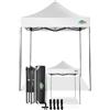 COBIZI Gazebo 2x2 Pieghevole Impermeabile senza Parete Laterale,Gazebo Esterno Resistente,Tende per Gazebo,Tendone Padiglione Pop Up per Feste Campeggio (2 per 2m Bianco)